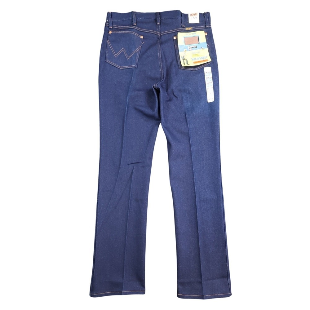 Wrangler Vintage 80s Cowboy Cut Jeans Mens 36x34 Stretch USA Made NOS NWT